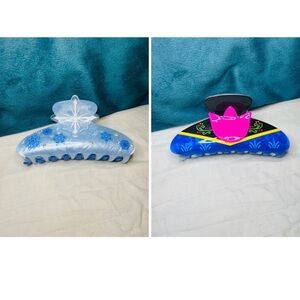 New Princess Anna and Elsa Frozen Inspired Hair Clip